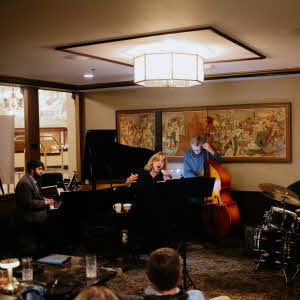 Cheri singing at the Cavelier Room